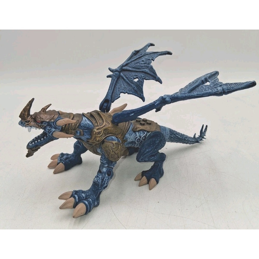 Rare Mega Bloks Havocfire Dragon Metal Ages Beryllium Armor